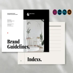 Brand Guideline Template | Customizable & Professional Design