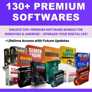 130+ Premium Software Bundle for Windows & Android